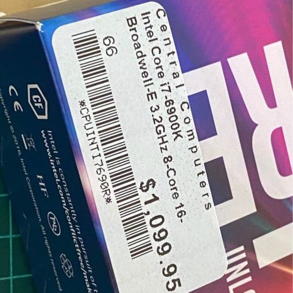 Intel® Core™ i7-6900K Processor20M Cache, up to 3.70 GHz - Picture 3 of 8